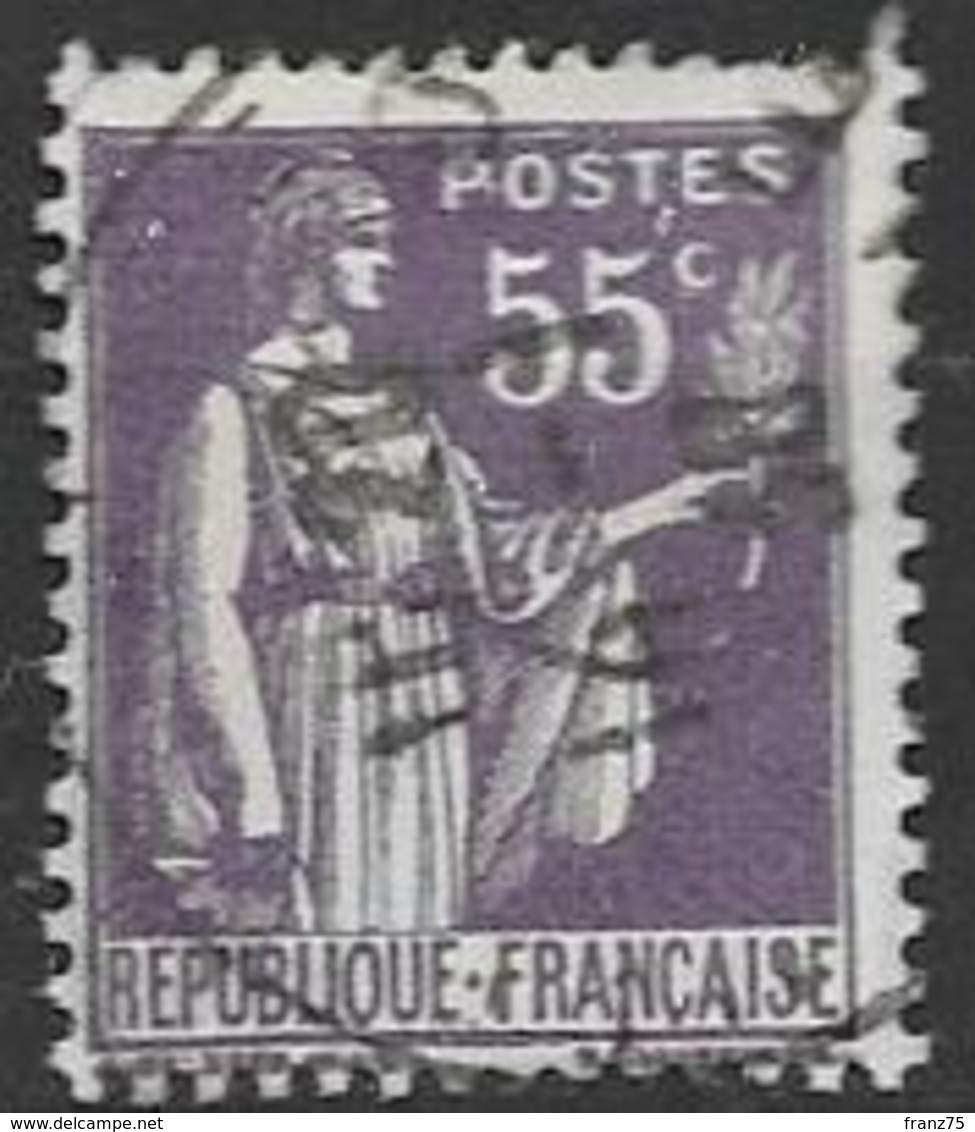 Poste 1937/39-type PAIX-N°363 -OBL - 1932-39 Peace