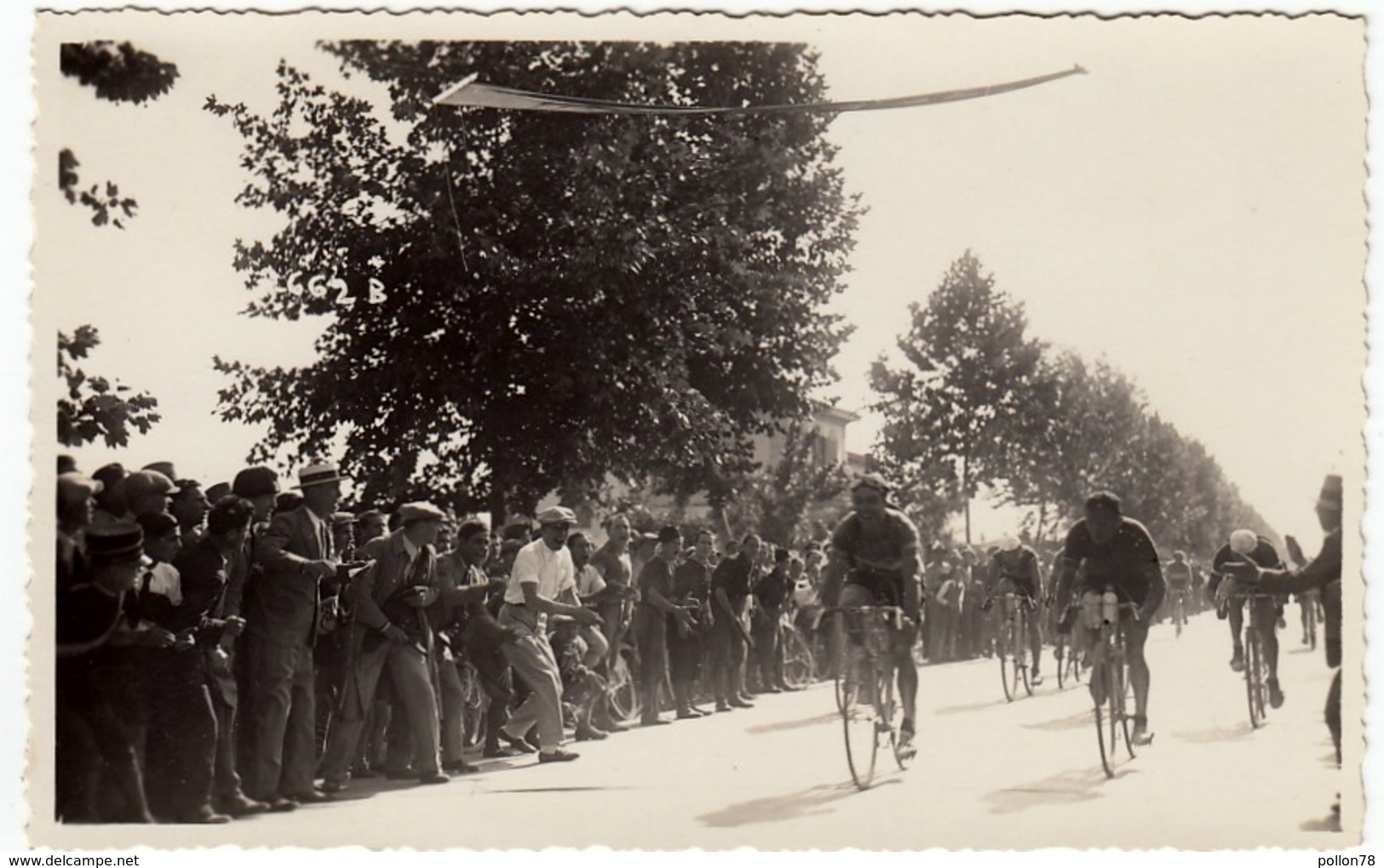 FOTOGRAFIA - CICLISMO - GARA CICLISTICA ANTEGUERRA - LUOGO DA CLASSIFICARE - Vedi Retro - Radsport