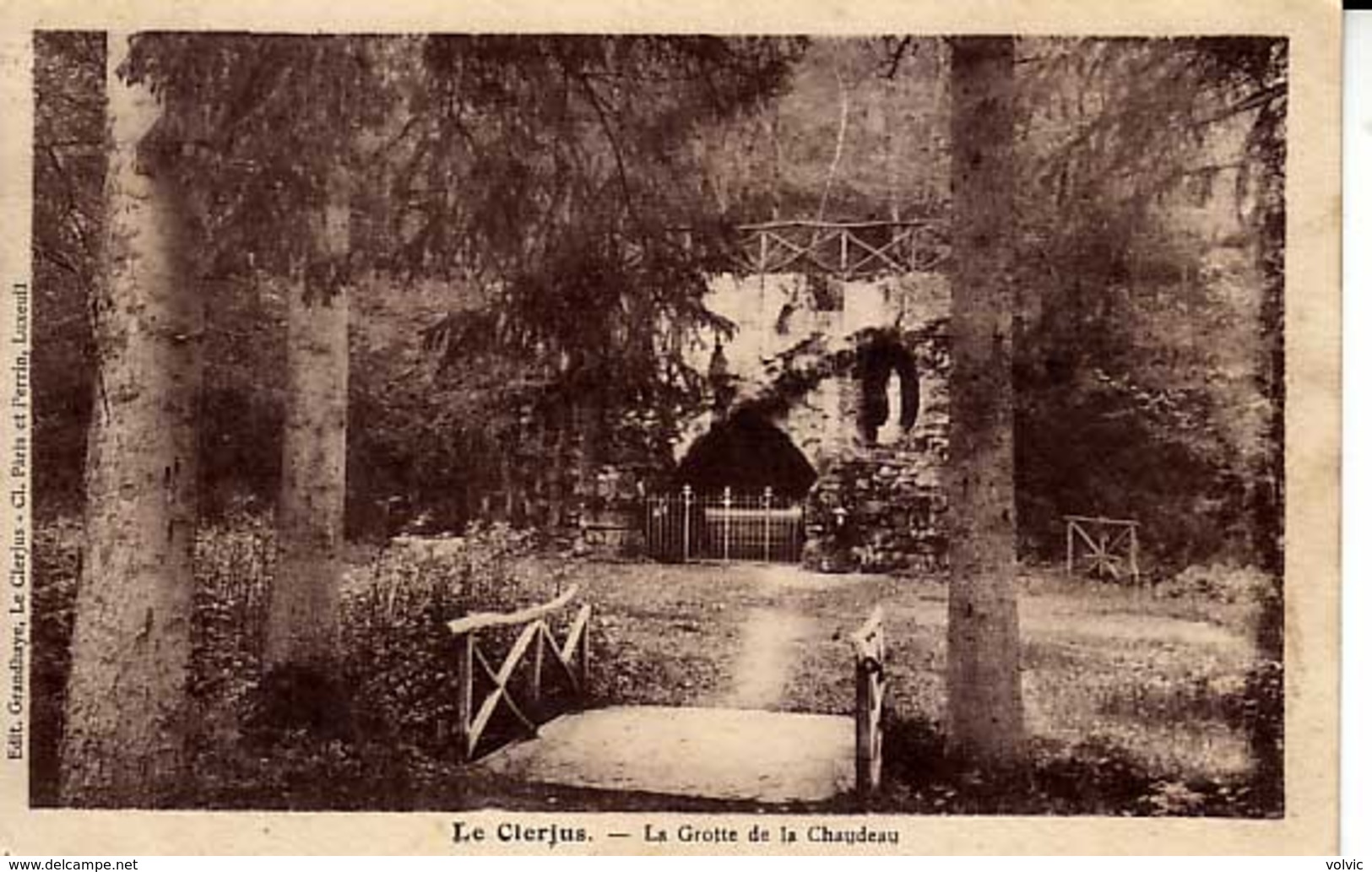 88 - LE CLERJUS - La Grotte De La Chaudeau - - Contrexeville