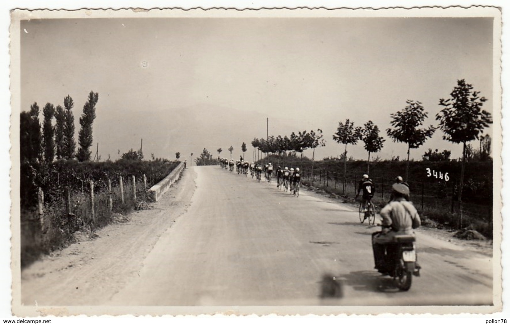 FOTOGRAFIA - CICLISMO ANTEGUERRA - CORSA CICLISTICA - COPPA GABRIELLA ZUCCHI - Vedi Retro - Radsport