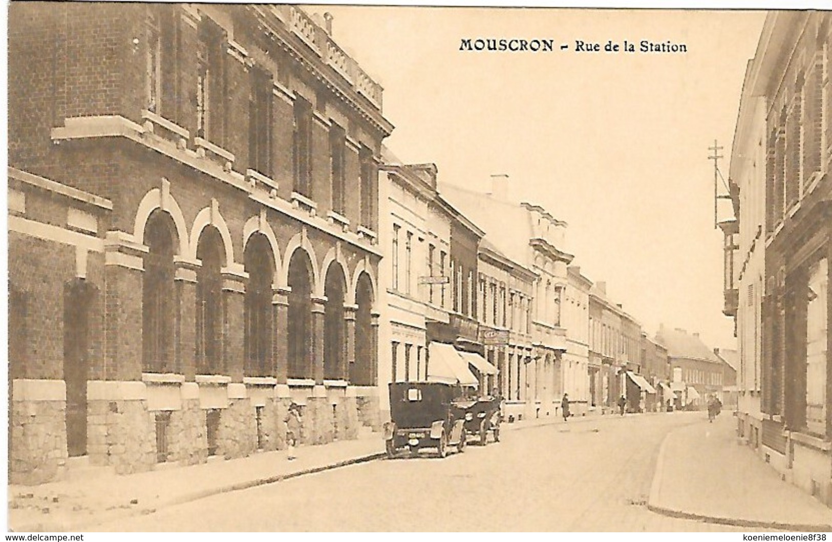 MOUSCRON - RUE DE LA STATION - Andere & Zonder Classificatie