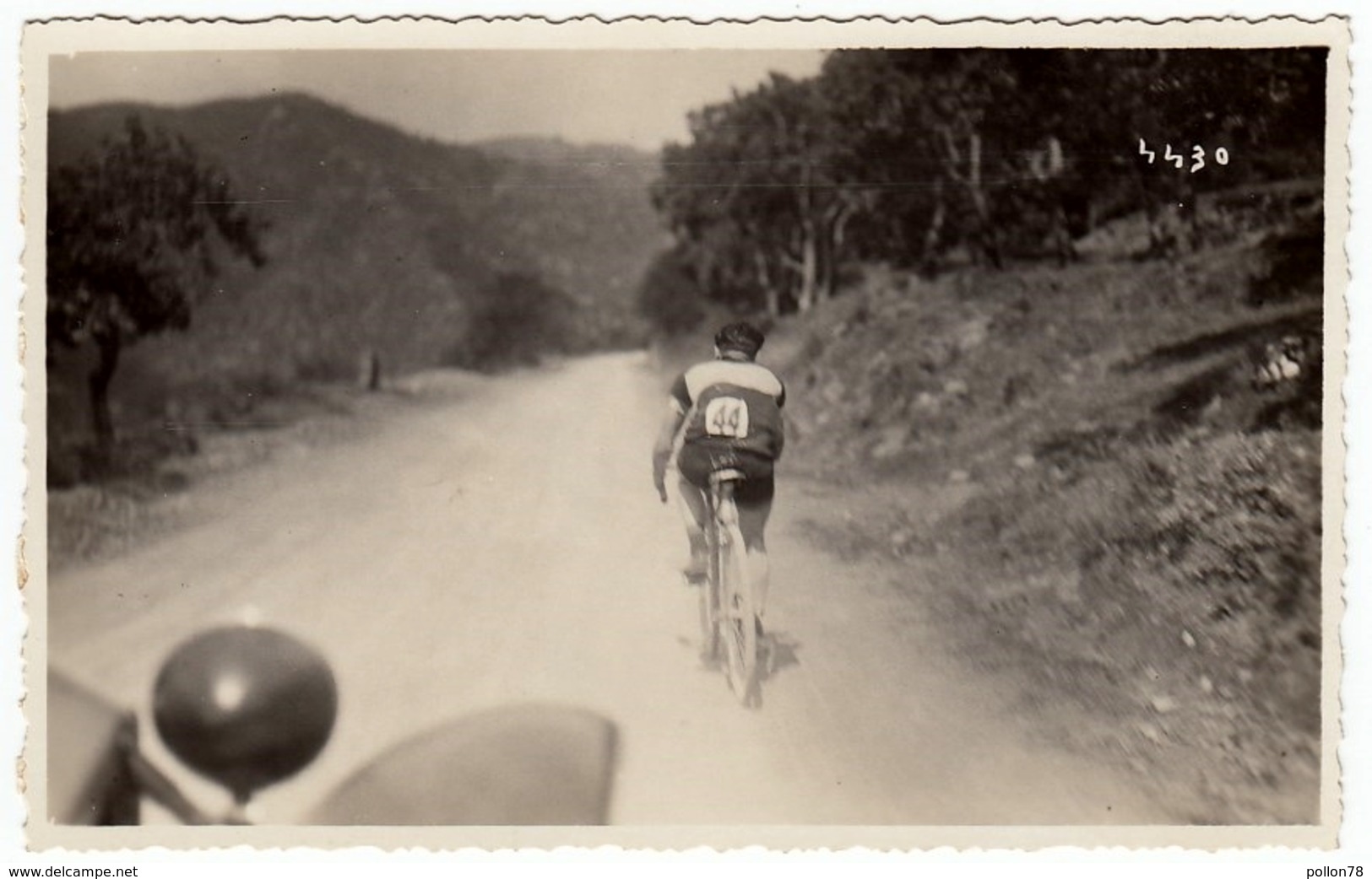 FOTOGRAFIA - CICLISMO - CORSA CICLISTICA - ANTEGUERRA - LUOGO DA CLASSIFICARE - Vedi Retro - Ciclismo