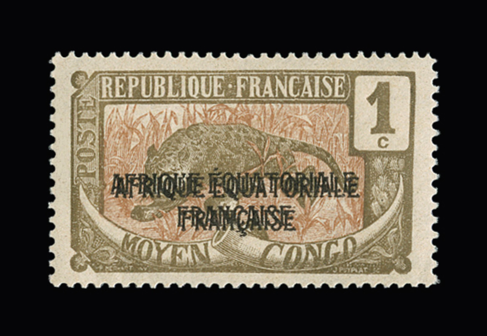 CONGO FRANCAIS N° 72a  Double Surcharge. Neuf Sans Charnière. Cote Yvert 234 €. Grande Fraîcheur. TTB - Unused Stamps