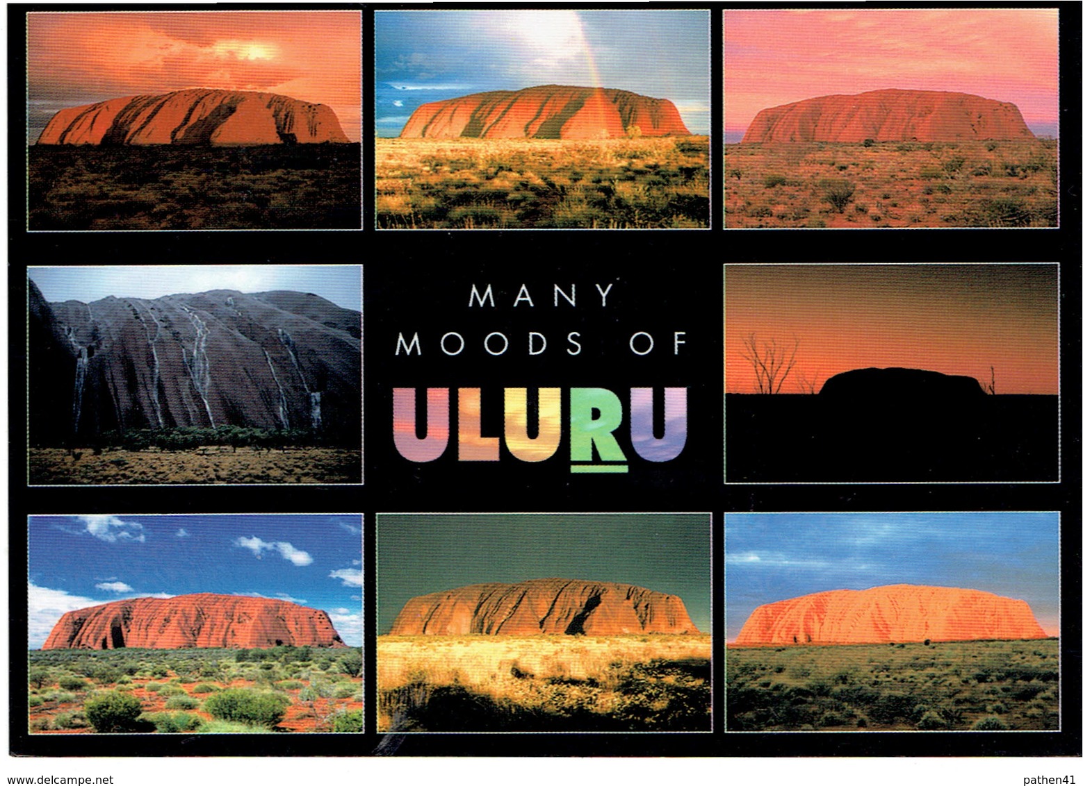 CPM AUSTRALIE TERRITOIRES DU NORD ALICE SPRINGS - The Many Moods Of Uluru - Alice Springs