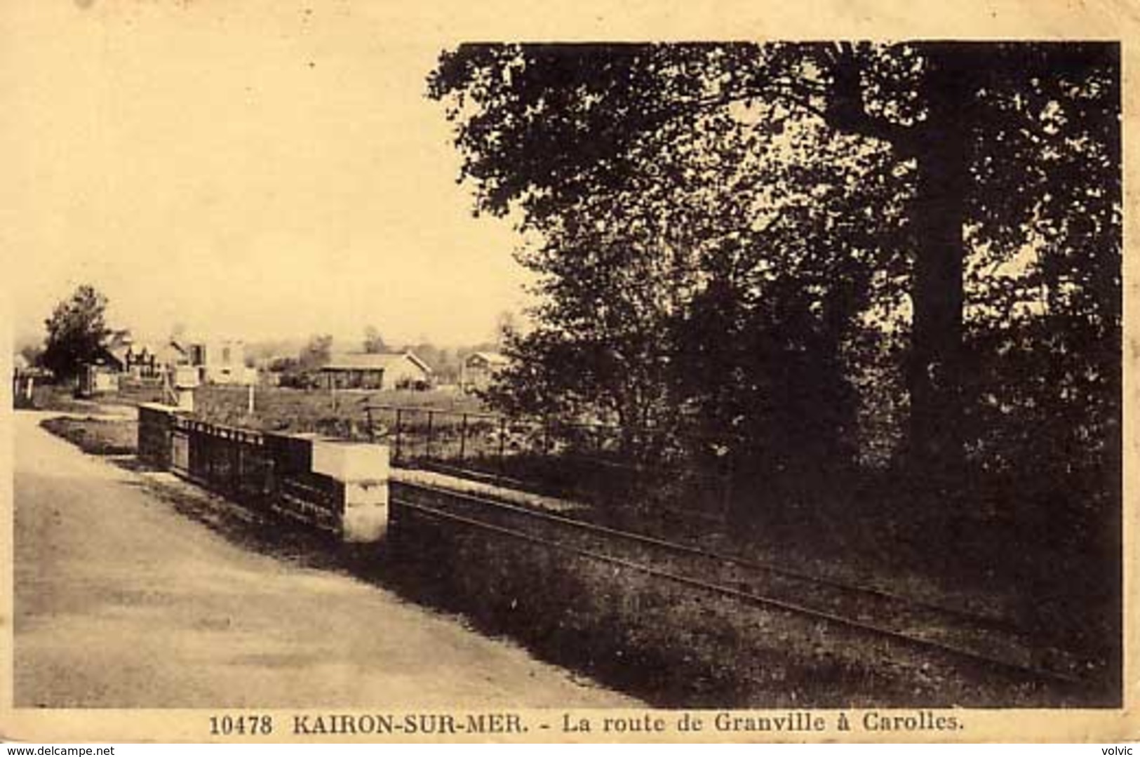 50 - KAIRON-SUR-MER - La Route De Granville à Carolles - - Other & Unclassified