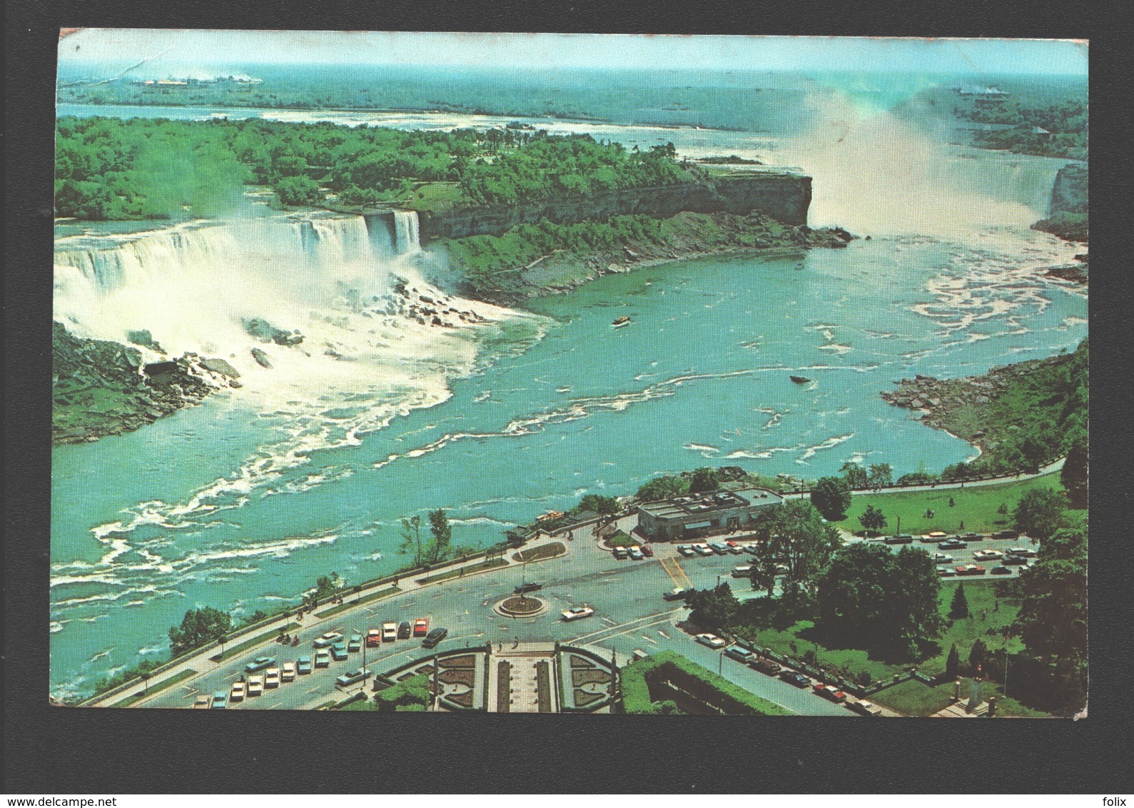 Niagara Falls - Spectacular Aerial View Of The Majestic Niagara - Chutes Du Niagara
