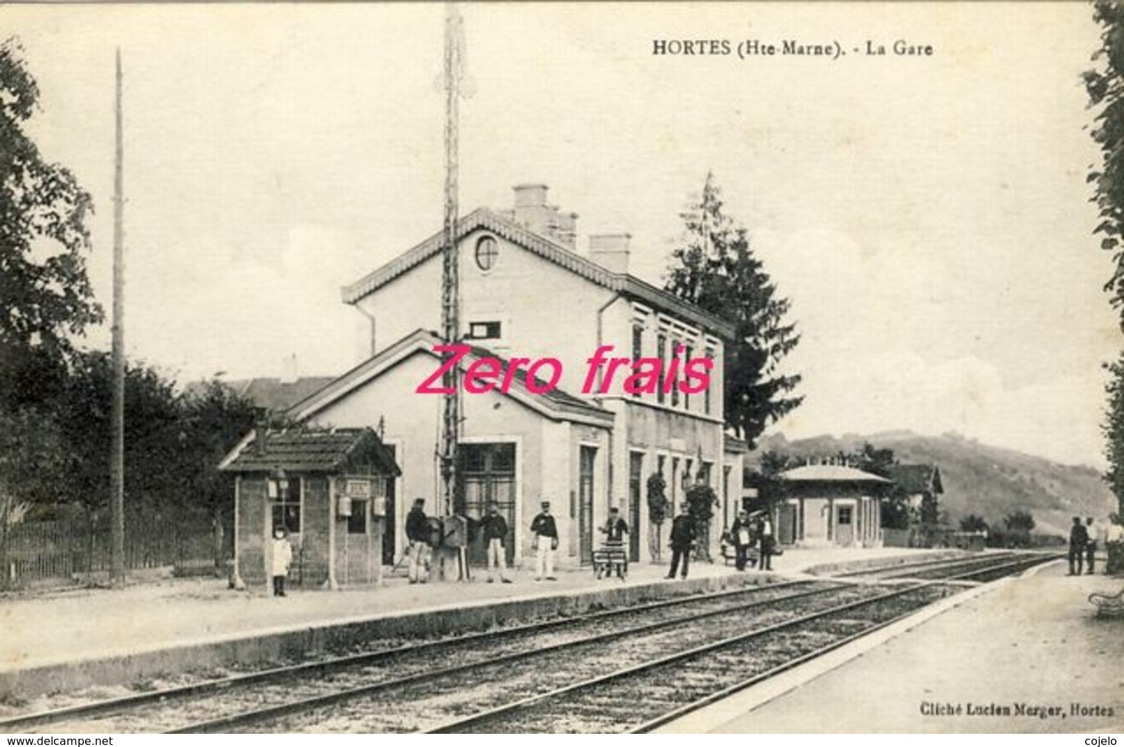 52 - Hortes - La Gare - Autres & Non Classés