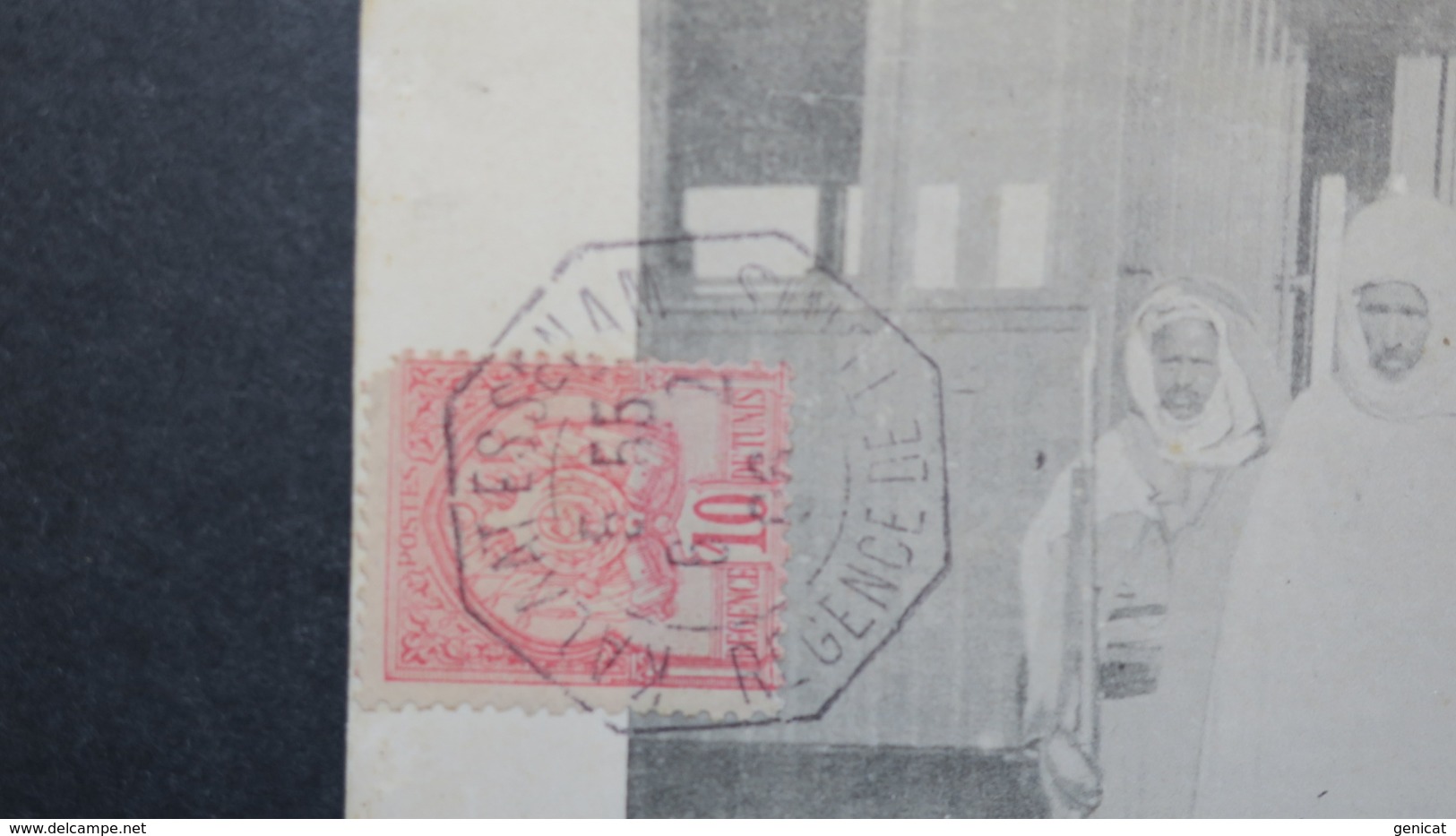 Tunisie Oblitération De Kalaat Es Senam 1906 Sur Carte "  L'insurrection De Thala Le Marabout Amor Ben Othman " - Covers & Documents