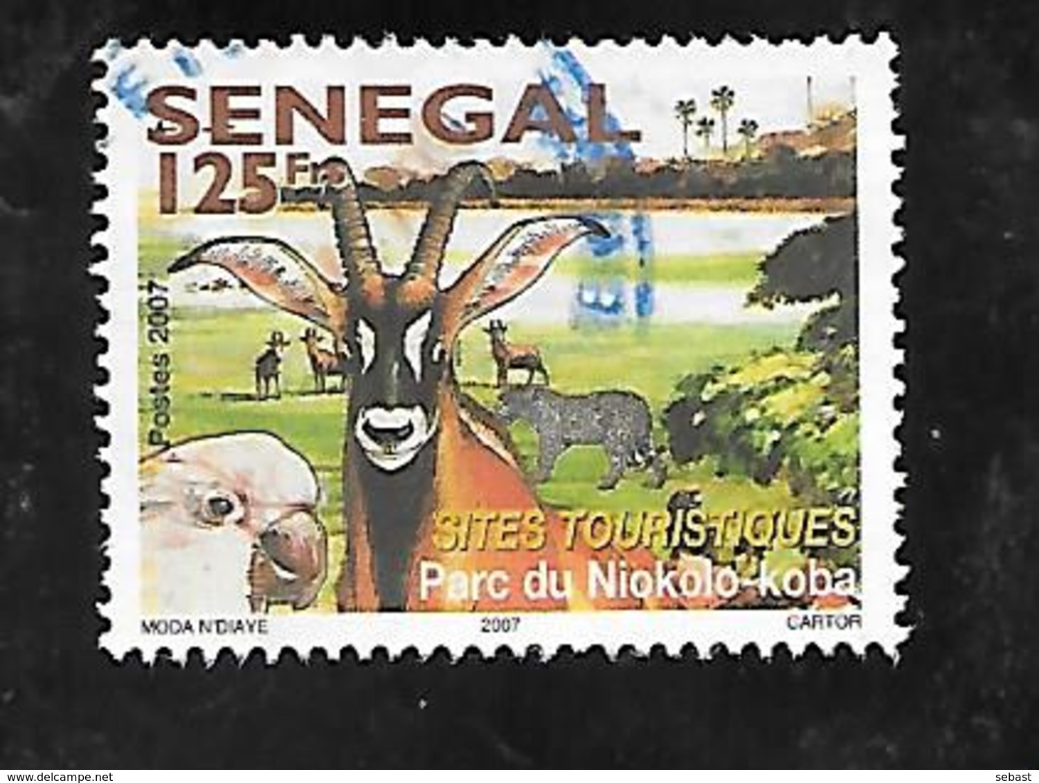 TIMBRE OBLITERE DU SENEGAL DE 2008 N° MICHEL  2129 - Senegal (1960-...)