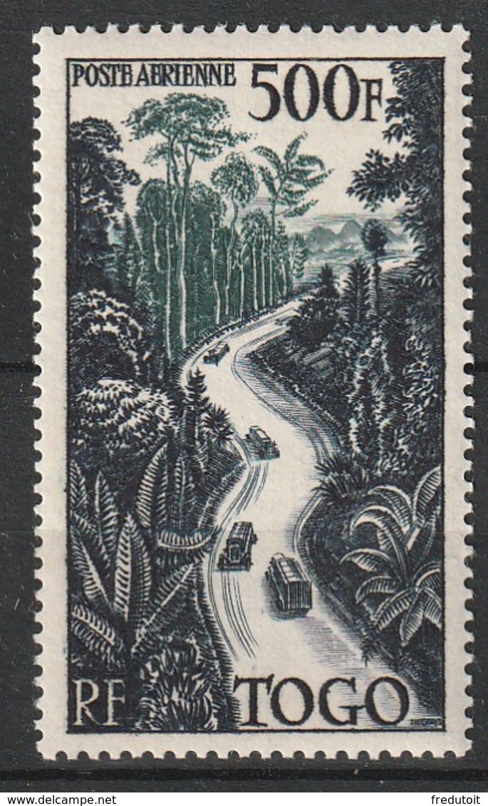 TOGO - PA N°23 * (1954) Route à Travers La Forêt - Ungebraucht