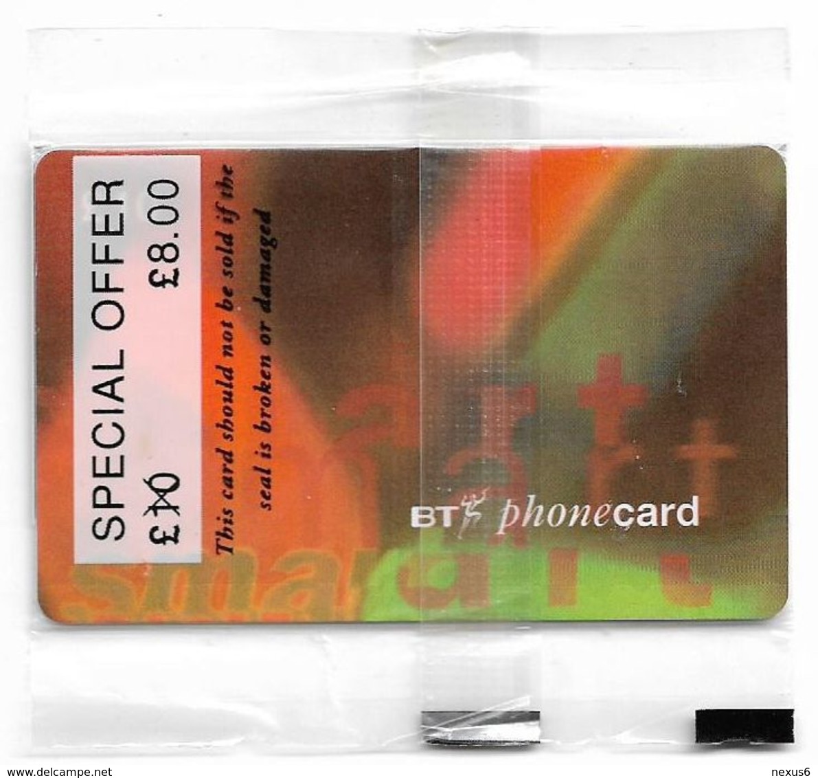 UK - BT - BCF - BETA Trial Card 10£, TRL021Ba - GEM Chip, Exp. 09.96, NSB - BT Test & Essais