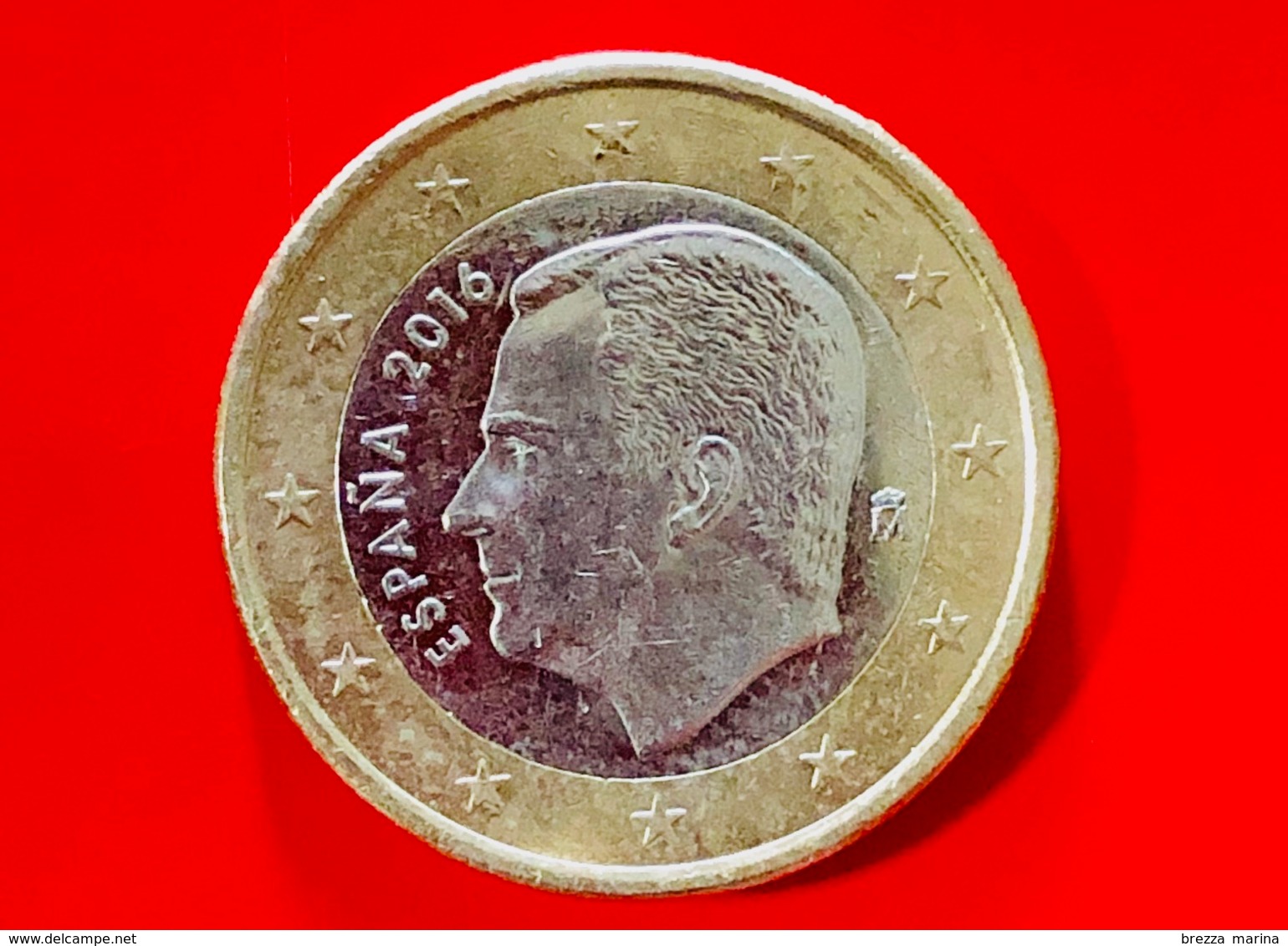 SPAGNA - 2016 - Moneta - Ritratto Del Re Di Spagna Felipe VI - Euro - 1.00 - Slovenia