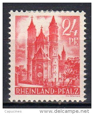 Allemagne - 1947: Occupation Française "Timbres Du RHENO-PALATIN"   N° 8* - Autres & Non Classés