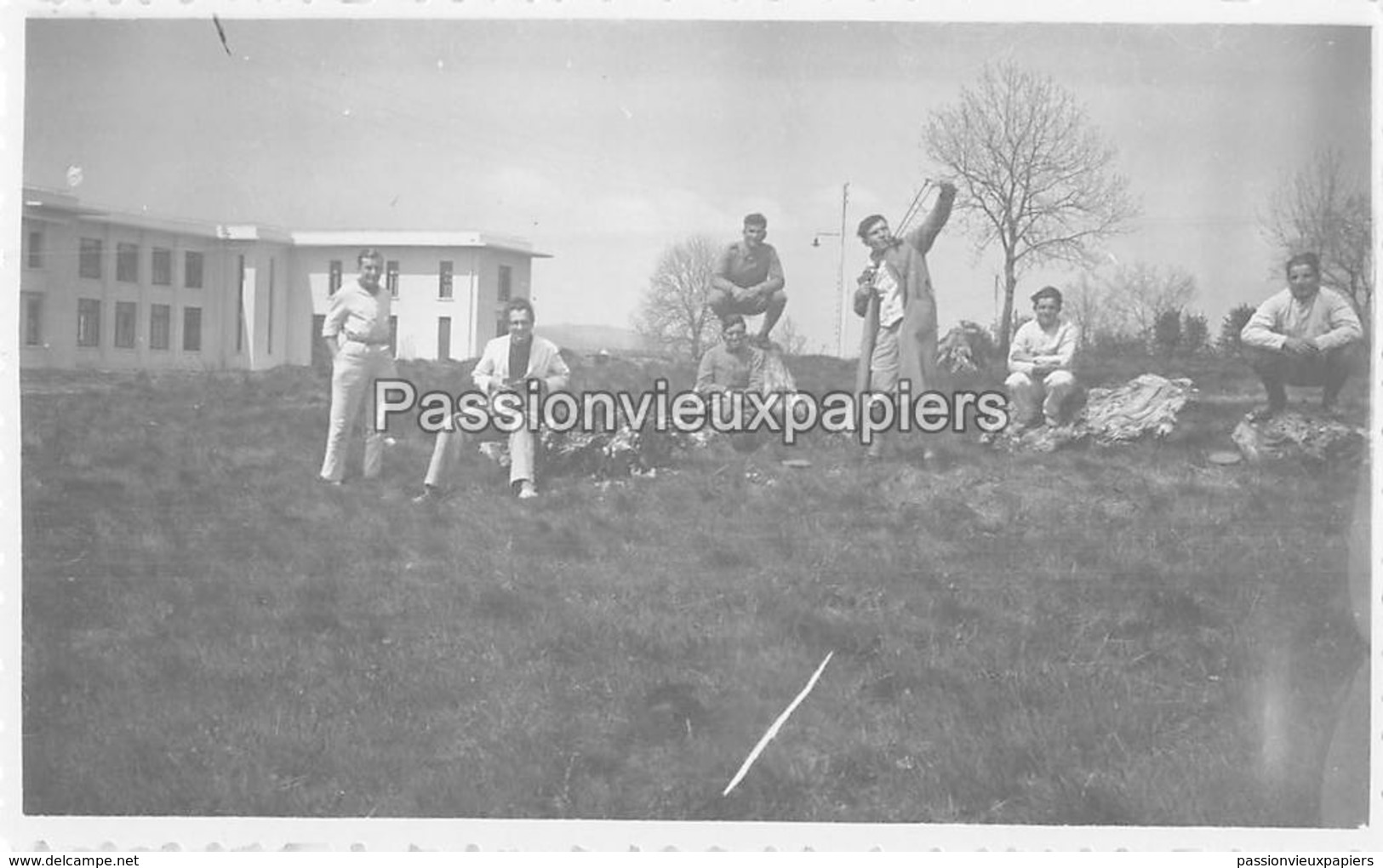 PHOTO  LA COURTINE 1936  HOPITAL DU CAMP (5) - La Courtine