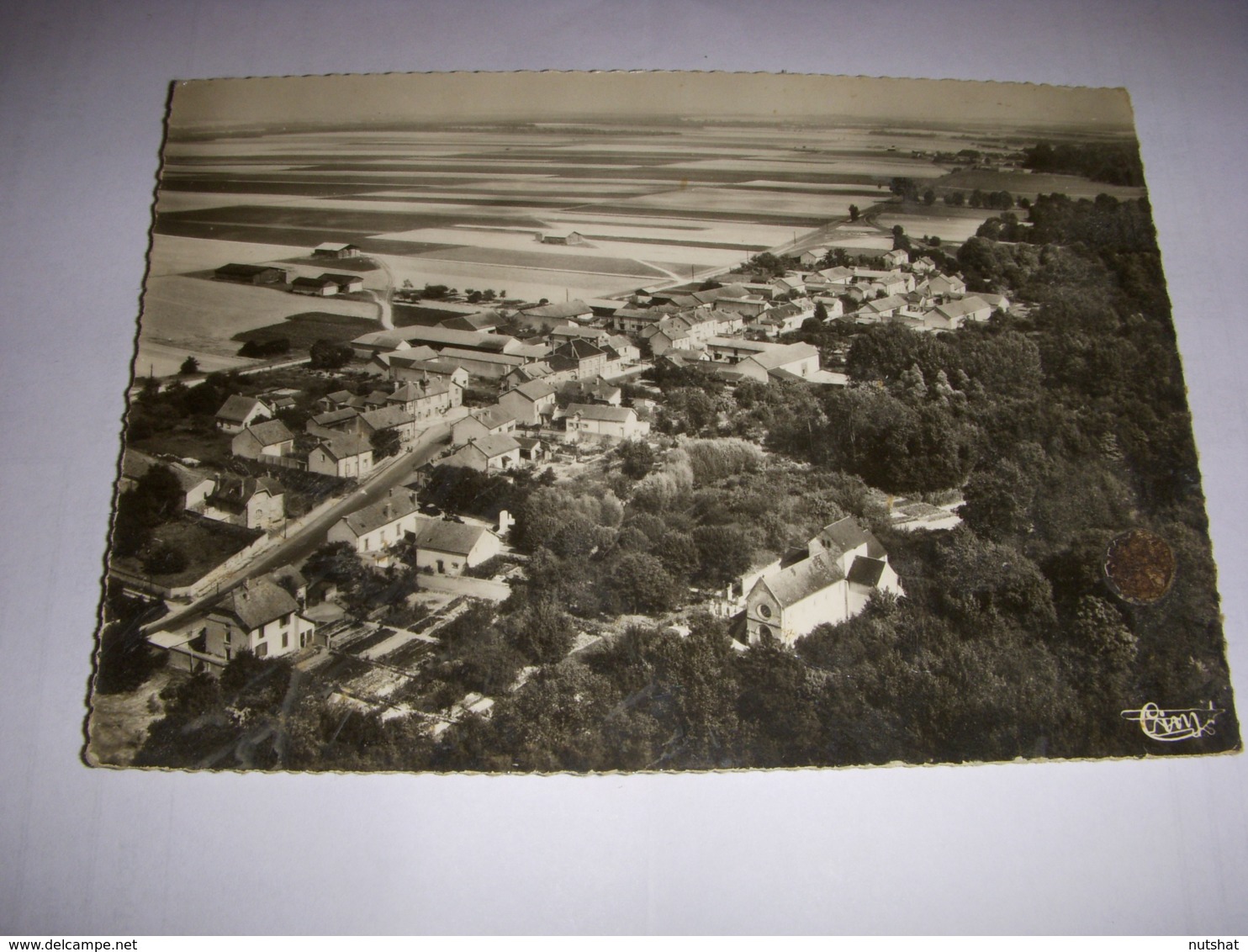 CP CARTE POSTALE MARNE AUMENANCOURT Le GRAND VUE PANORAMIQUE - ECRITE En 1969 - Other & Unclassified