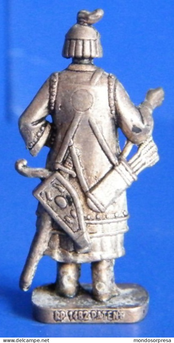 (SLDN°84) KINDER FERRERO, SOLDATINI IN METALLO MONGOLI 1600 RP 1482 N° 4 - Figurine In Metallo