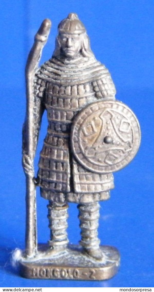 (SLDN°86) KINDER FERRERO, SOLDATINI IN METALLO MONGOLI 1600 RP 1482 N° 2 - Figurine In Metallo