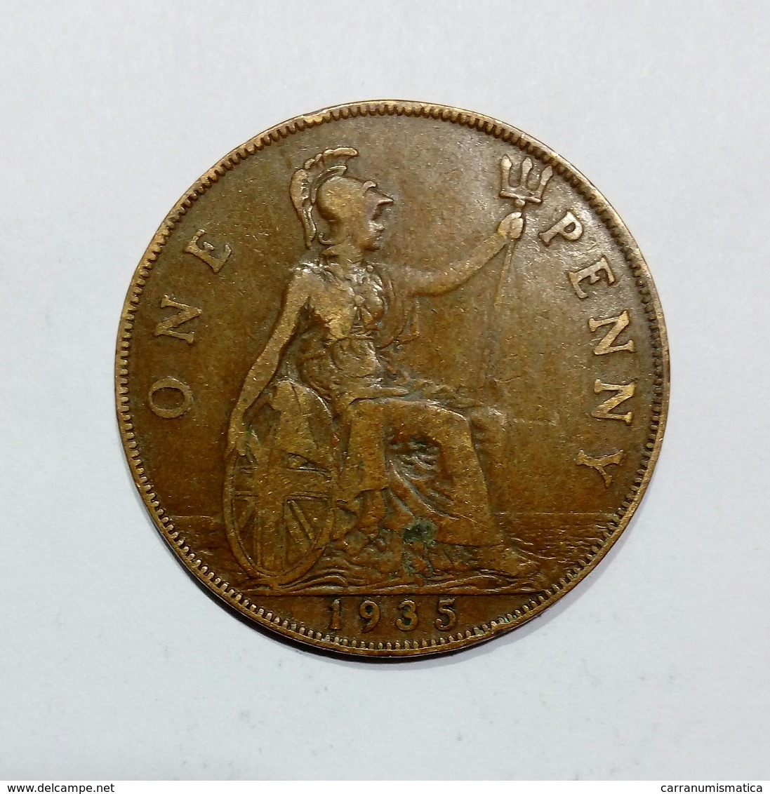 GREAT BRITAIN / GRAN BRETAGNA - One Penny ( 1935 ) GEORGE V - D. 1 Penny