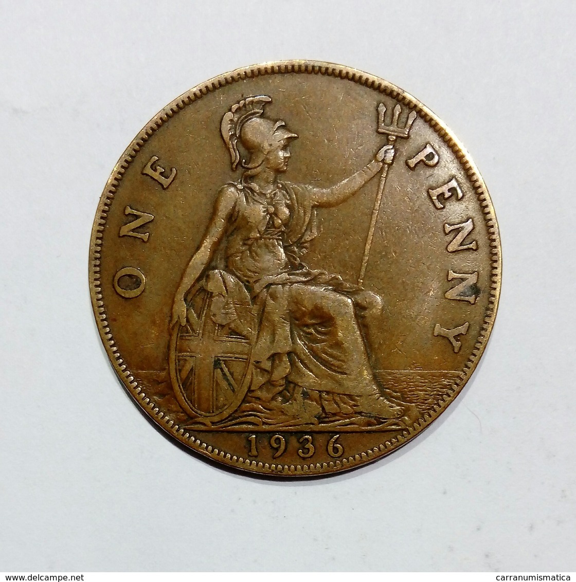 GREAT BRITAIN / GRAN BRETAGNA - One Penny ( 1936 ) GEORGE V - D. 1 Penny