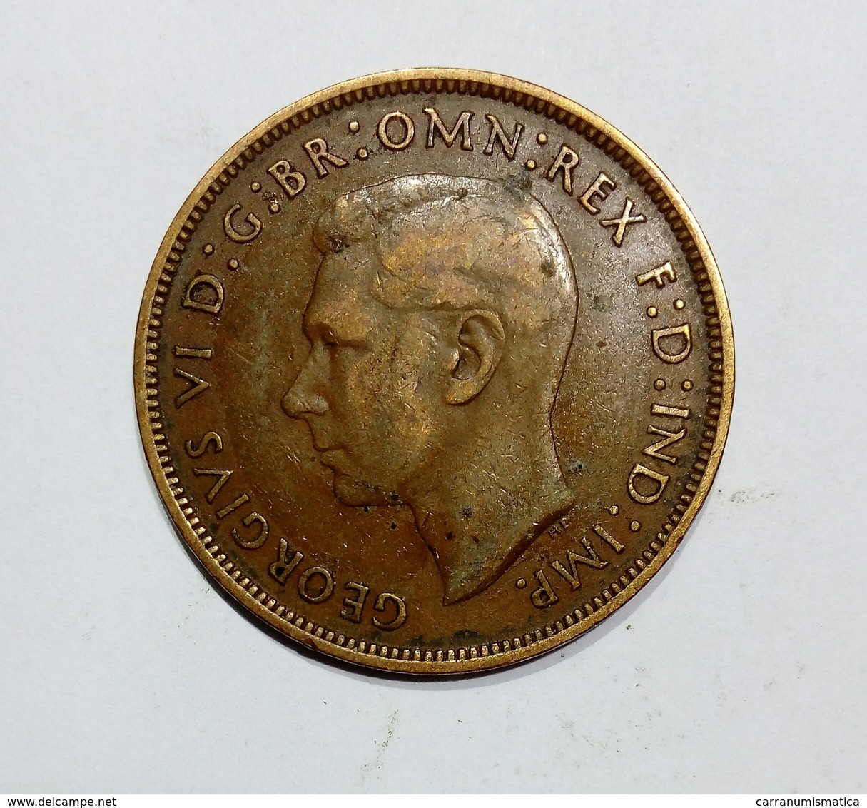 GREAT BRITAIN / GRAN BRETAGNA - One Penny ( 1939 ) GEORGE VI - D. 1 Penny