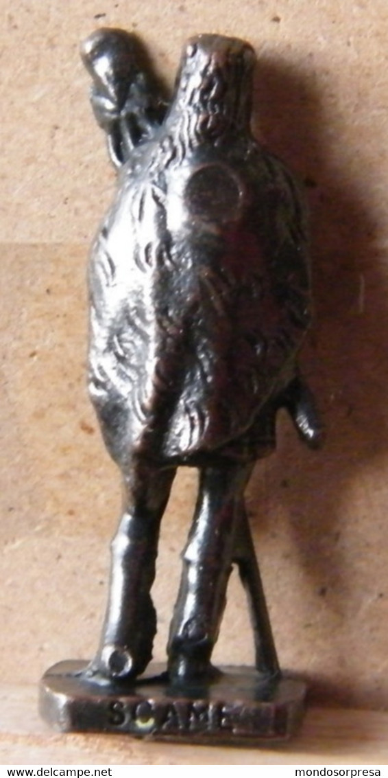 (SLDN°98) KINDER FERRERO, SOLDATINI IN METALLO ROMANI 100/300 N° 1 SCAME BRUNITO - Figurine In Metallo