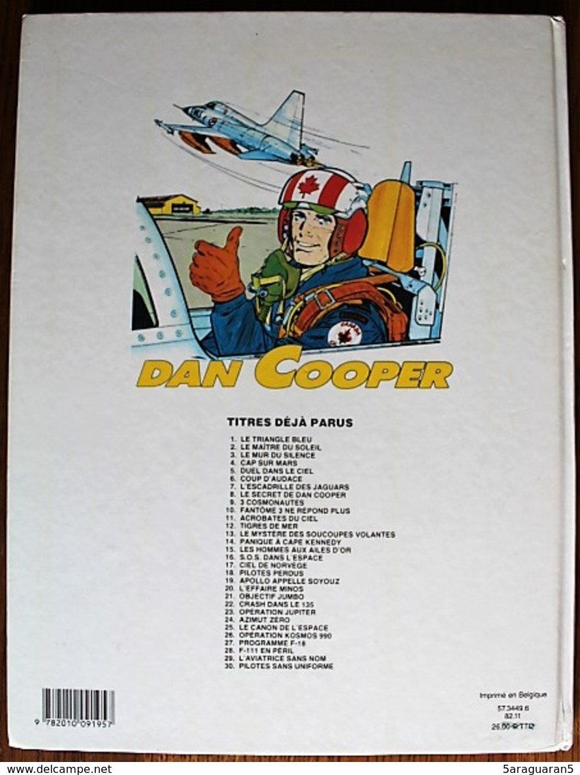 BD DAN COOPER - 30 - Pilotes Sans Uniforme - EO 1982 - Dan Cooper