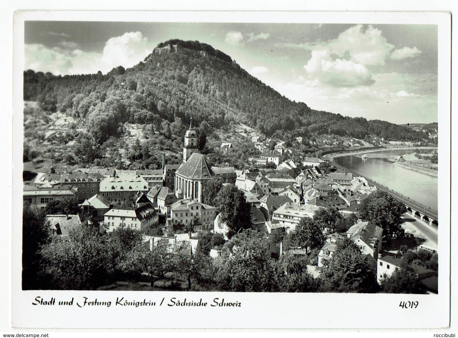 Königstein, Stadt Und Festung - Koenigstein (Saechs. Schw.)