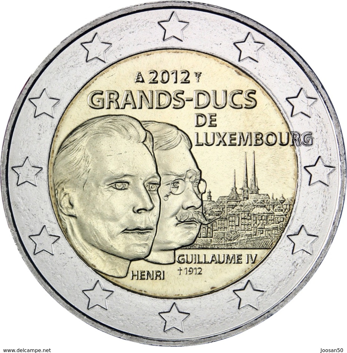 Luxembourg 2012 Les Grand Ducs  UNC - Luxemburg