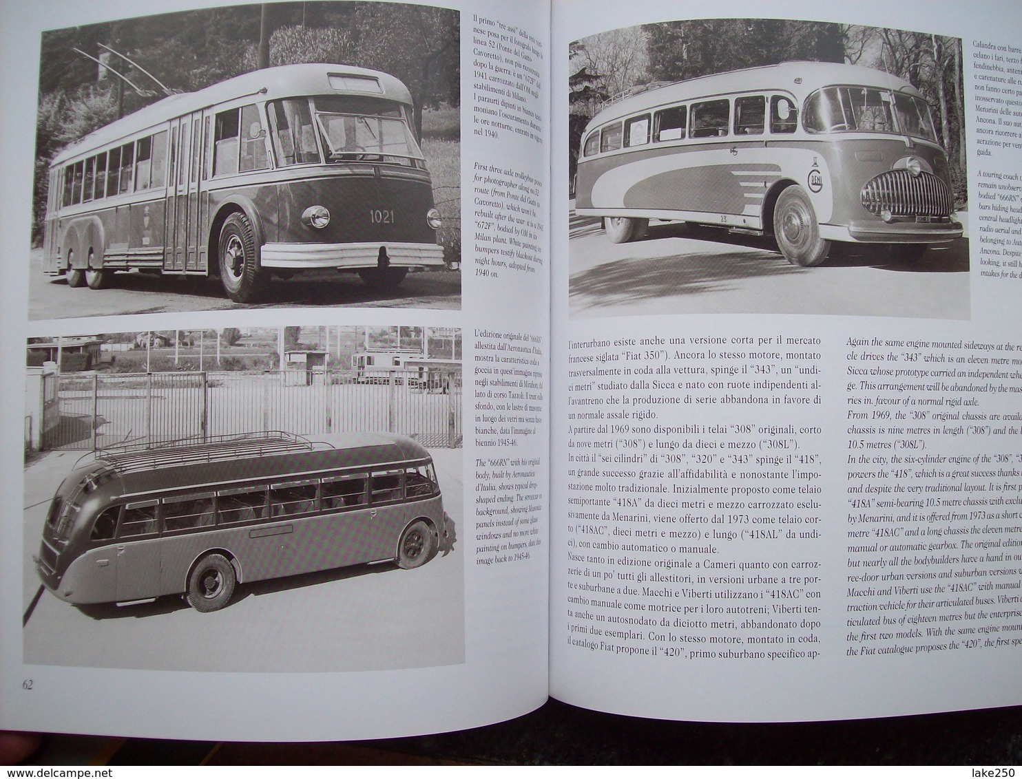 STORIA ILLUSTRATA DELL'AUTOBUS ITALIANO - Motoren