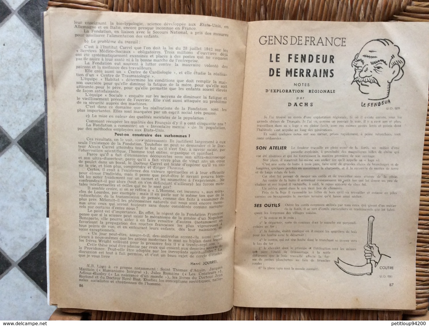 LE ROUTIER Organe Mensuel des Clans de Routiers ÉCLAIREURS DE FRANCE et ÉCLAIREUSES AÎNÉES Scoutisme No 161 AVRIL 1943