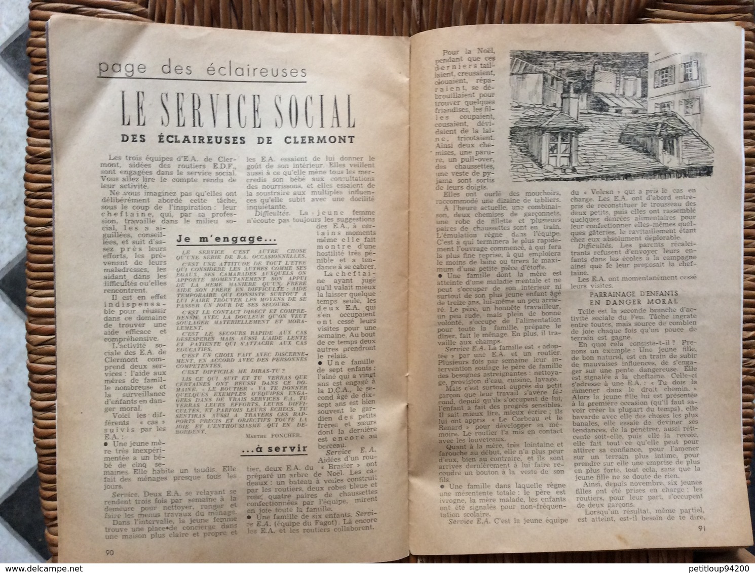 LE ROUTIER Organe Mensuel des Clans de Routiers ÉCLAIREURS DE FRANCE et ÉCLAIREUSES AÎNÉES Scoutisme No 161 AVRIL 1943