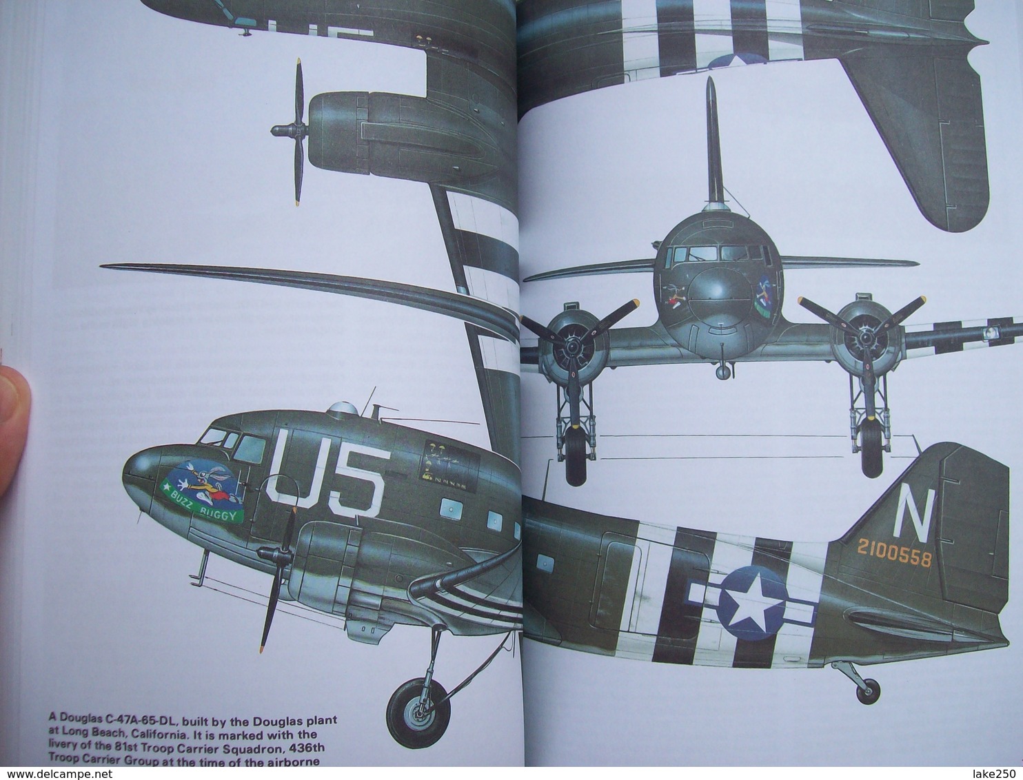 AMERICAN AIRCRAFT OF WORLD WAR II - Transports