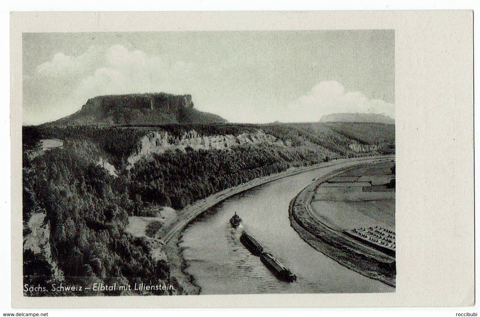 Königstein, Elbtal Mit Lilienstein - Koenigstein (Saechs. Schw.)