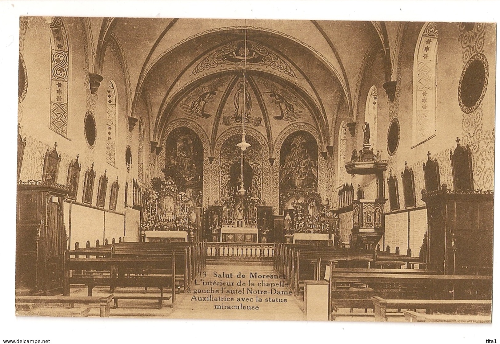 55 - Salut De MORESNET - Intérieur De La Chapelle - Blieberg