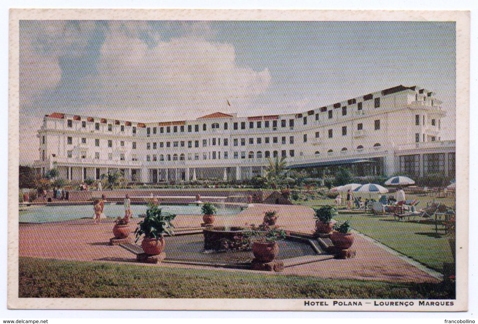 MOCAMBIQUE/MOZAMBIQUE - HOTEL POLANA LOURENCO MARQUES / THEMATIC STAMP-SHIP - Mozambico