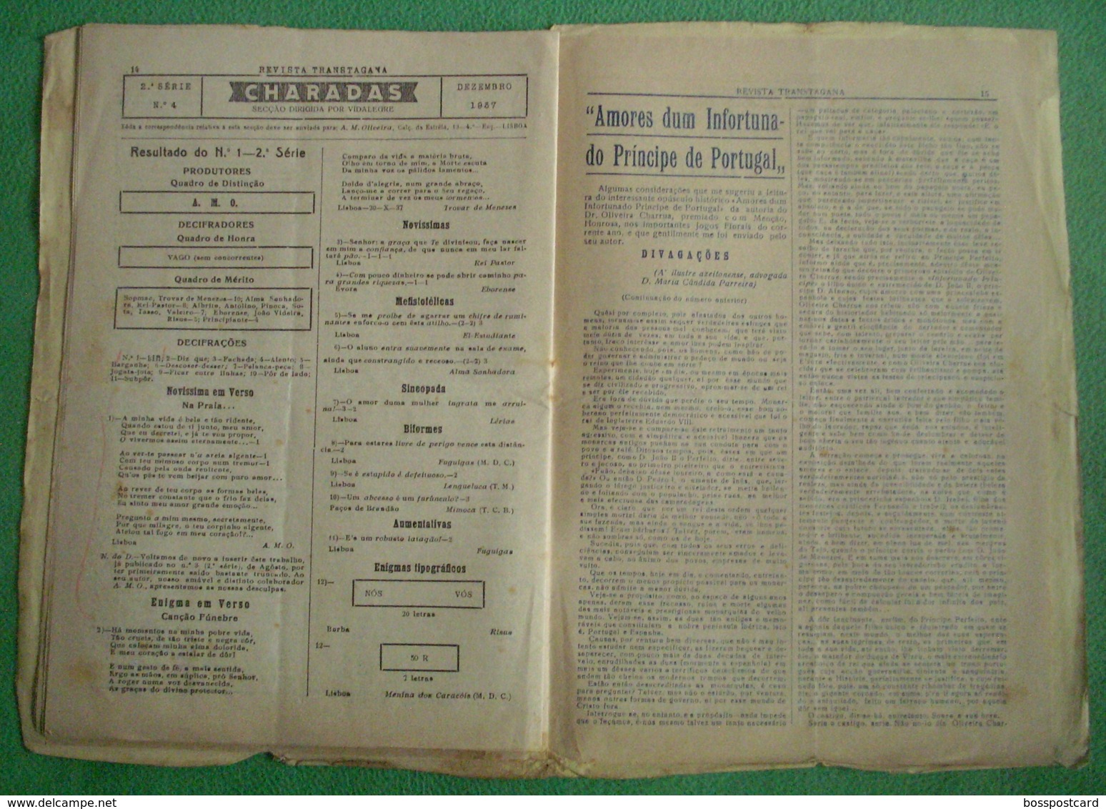 Évora - "Revista Transtagana" Nº 46 de 1938 - Jornal - Imprensa - Publicidade