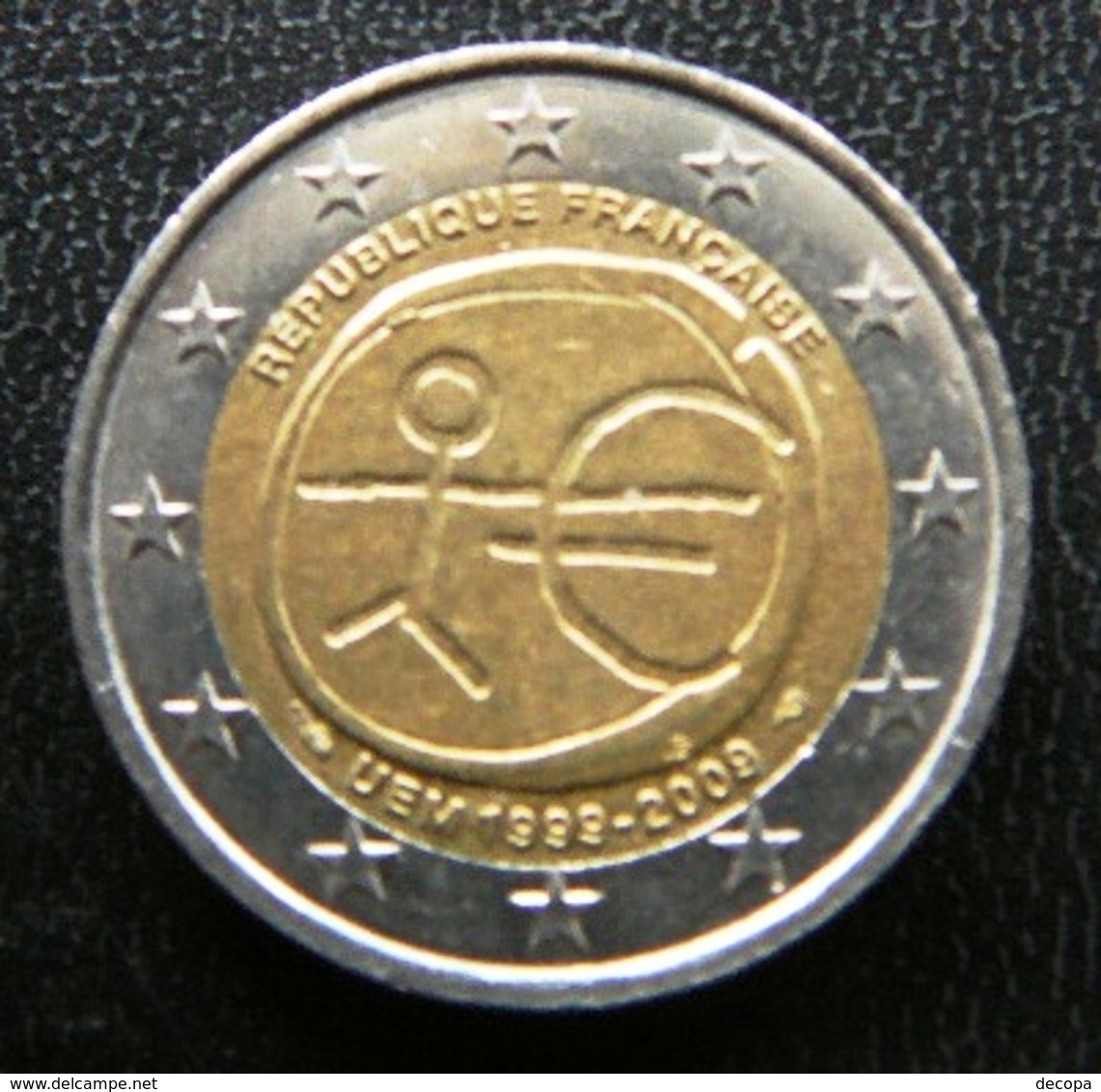 France  -  Frankrijk      2 EURO 2009 EMU       Speciale Uitgave - Commemorative - Francia