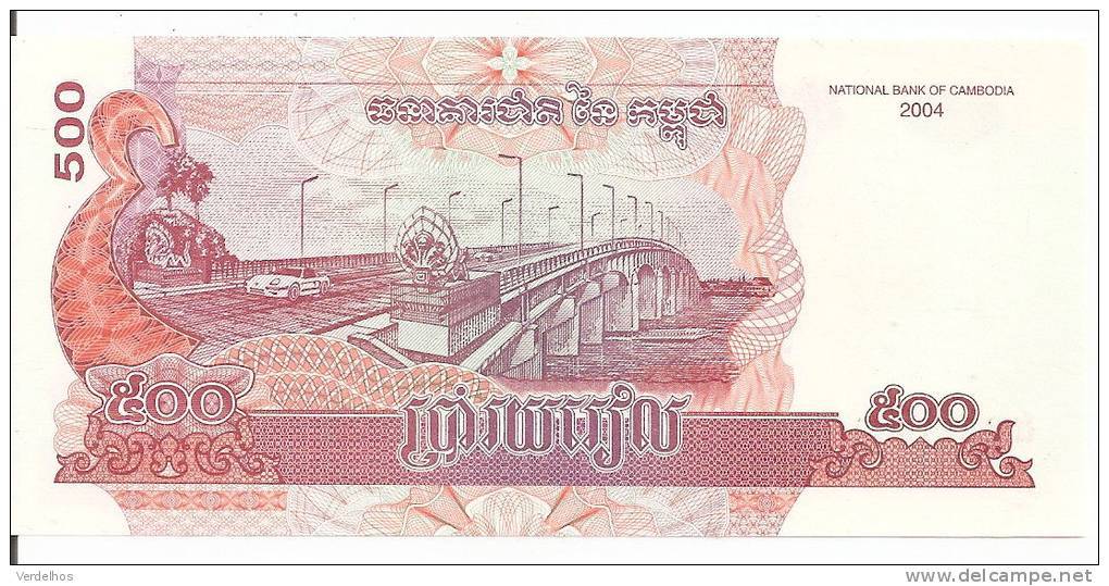 CAMBODGE 500 RIELS 2004 UNC P 54 B - Cambodia