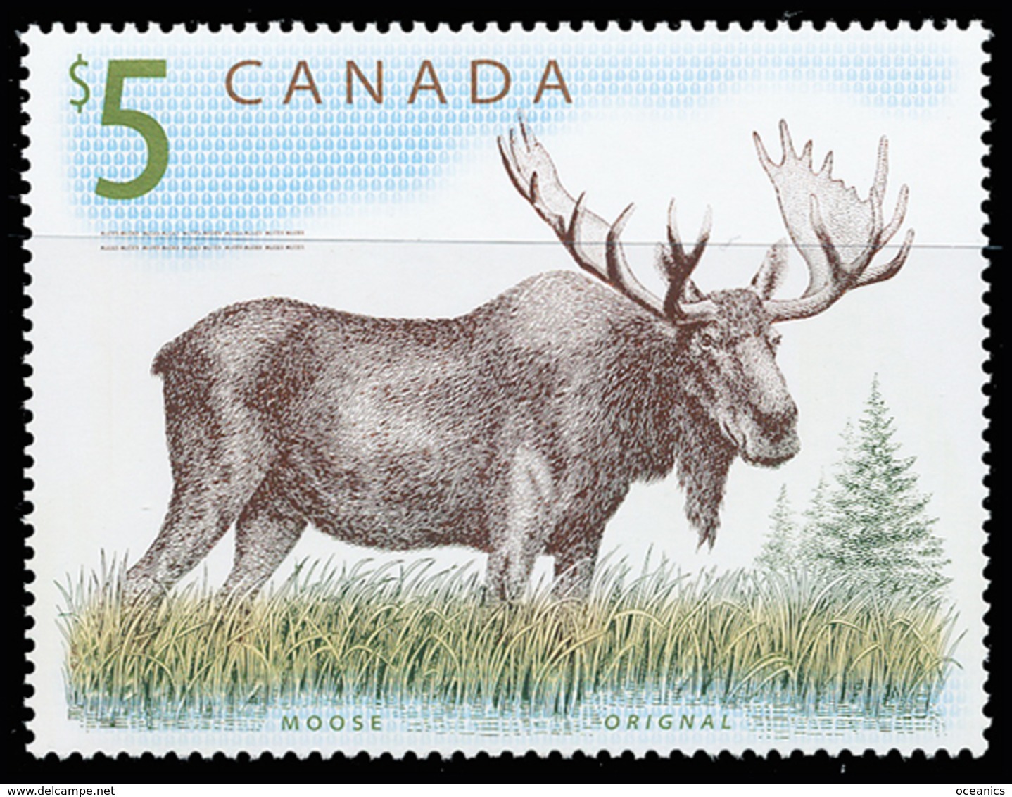 Canada (Scott No.1693 - Faune Timbre Courant / Wildlife Definitive) [**] - Oblitérés