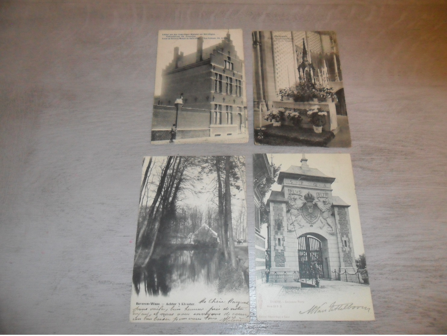 Grand beau lot de 100 cartes postales de Belgique        Groot mooi lot van 100 postkaarten van België