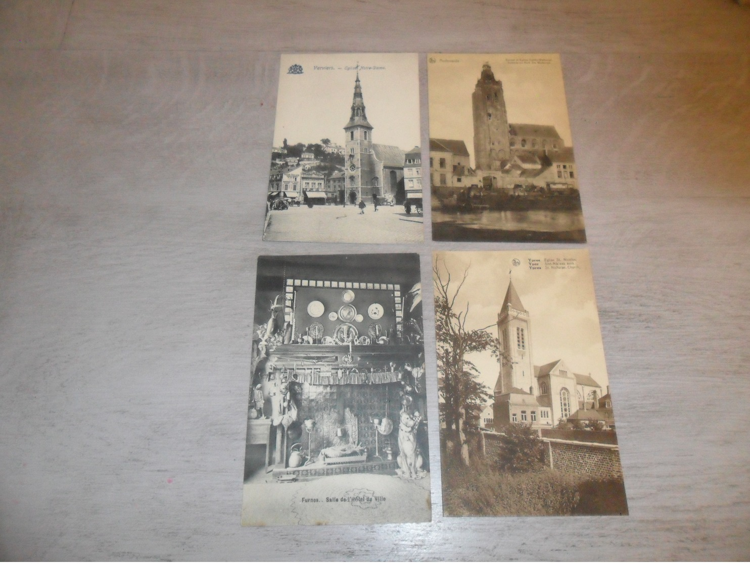 Grand beau lot de 100 cartes postales de Belgique        Groot mooi lot van 100 postkaarten van België