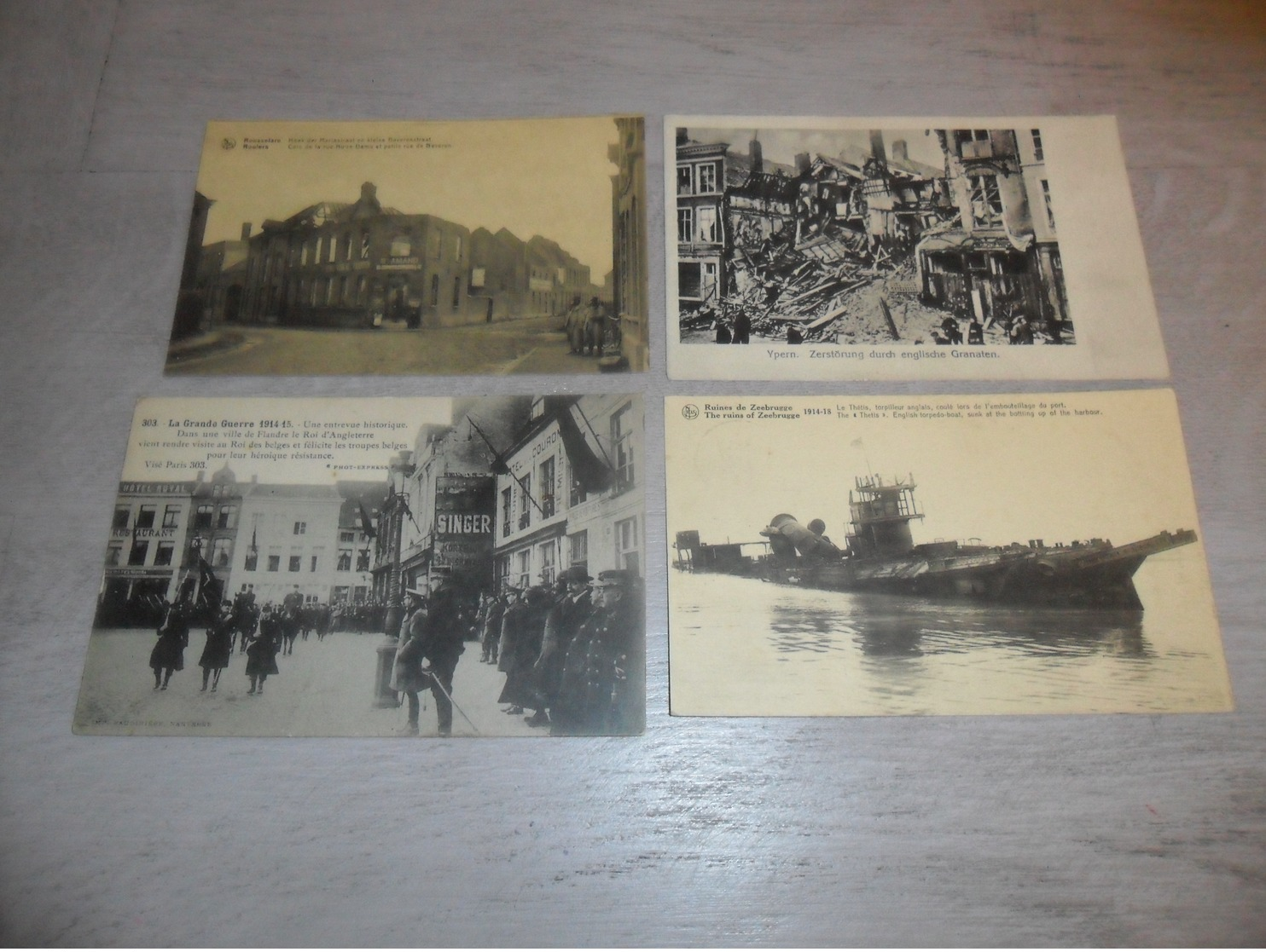 Lot De 20 Cartes Postales De Belgique  Guerre  Ruines     Lot Van 20 Postkaarten Van België Ruinen  Oorlog - 5 - 99 Cartes