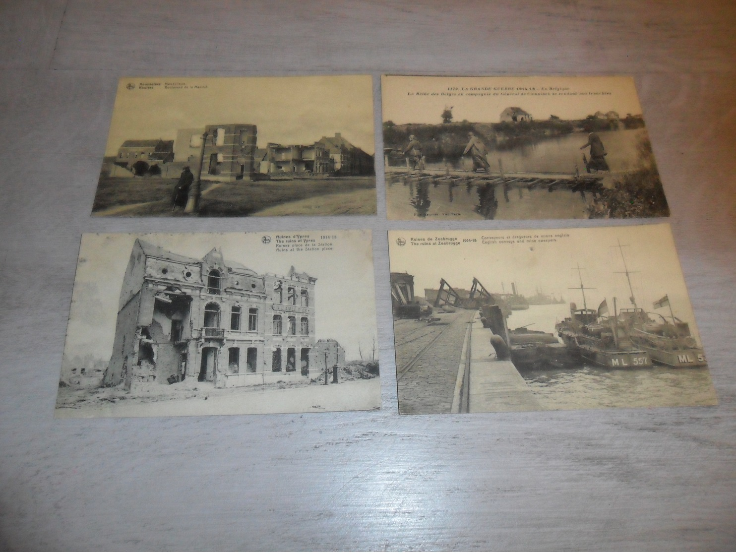 Lot De 20 Cartes Postales De Belgique  Guerre  Ruines     Lot Van 20 Postkaarten Van België Ruinen  Oorlog - 5 - 99 Cartes