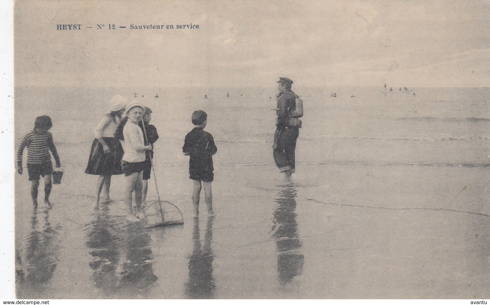 HEIST /  REDDER VAN DIENST  1913 - Heist