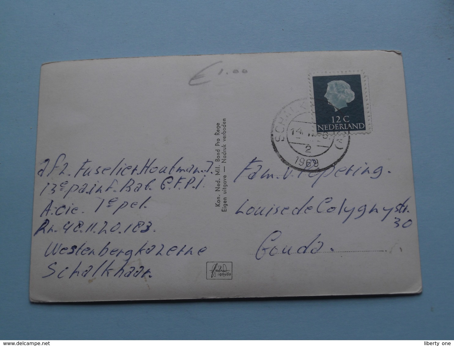 PARATE TROEPEN () Anno Stamp 1969 ( Zie/voir Foto Voor Details ) ! - Humoristiques