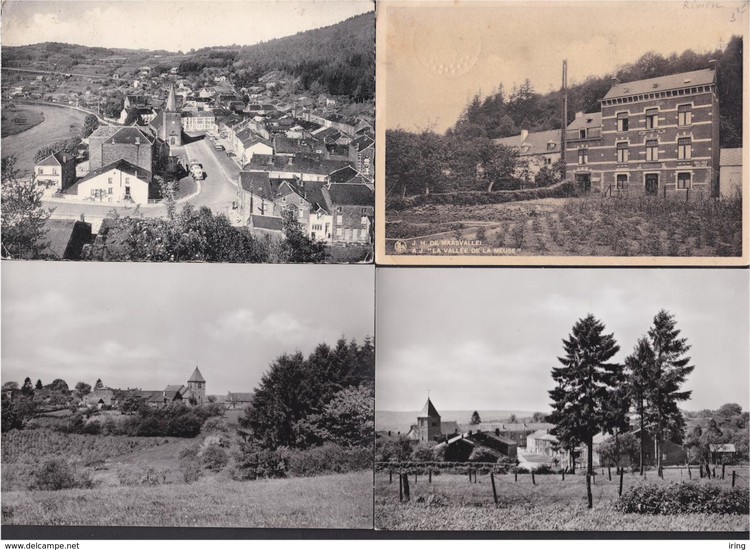 Beau lot de 64 cartes postales de Belgique grand format Mooi lot van 64 postkaarten van Belgie groot formaat