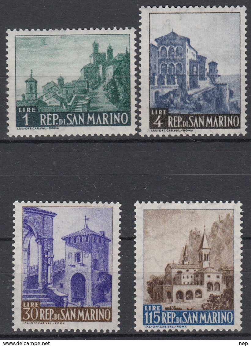 SAN MARINO - Michel - 1961 - Nr 682/85 - MH* - Neufs