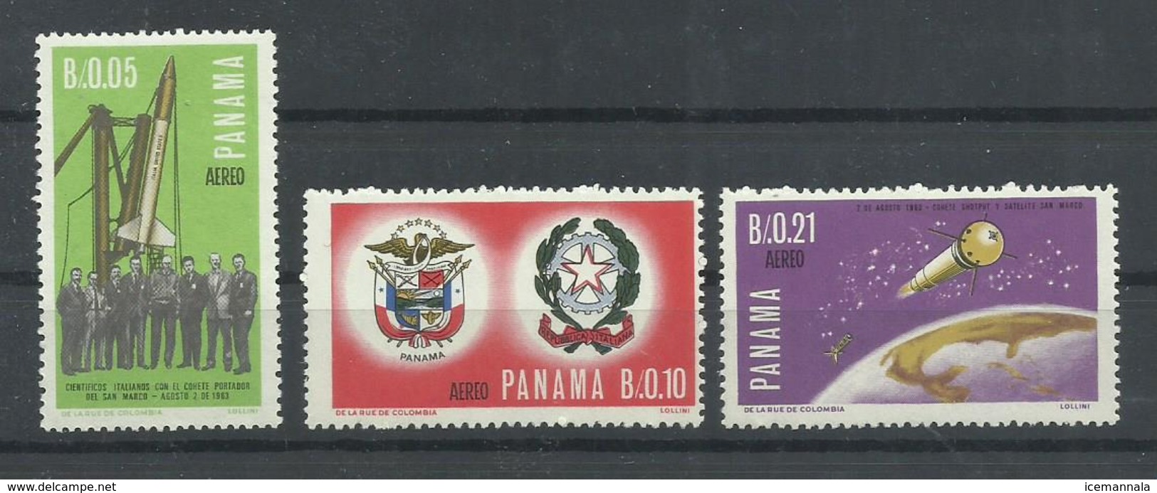 PANAMA  YVERT   AEREO   400/2   MNH  ** - Panama