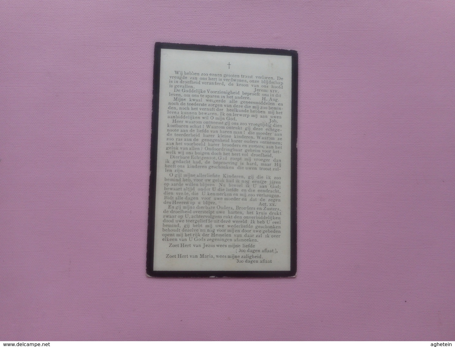 D.P.-HELENA-R.CORNELIS °OOSTENDE 11-10-1866+ALDAAR 30-11-1906 - Religion & Esotérisme