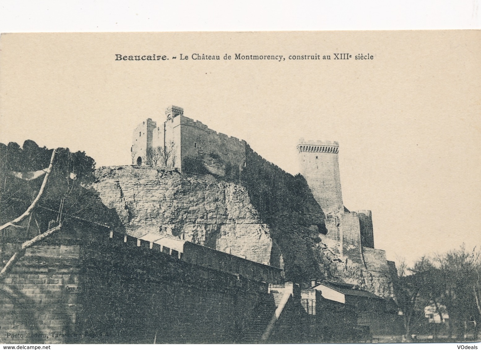 CPA - France - (30) Gard - Beaucaire - Le Château De Montmorency - Beaucaire